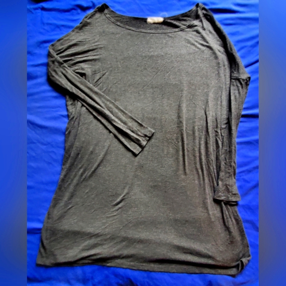 Grey T-shirt Dress/Tunic